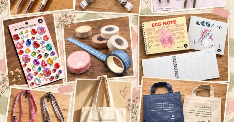 ECG♡PASSのグッズいろいろ